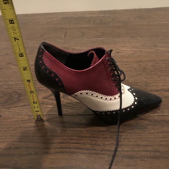 Gucci lace up multi color lace up booties - Picture 2 of 4